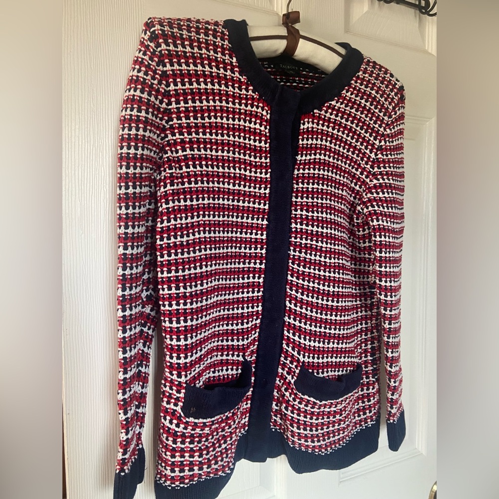✨ Tweed Knit Cardigan Jacket - XS ✨ - Picture 2 of 5